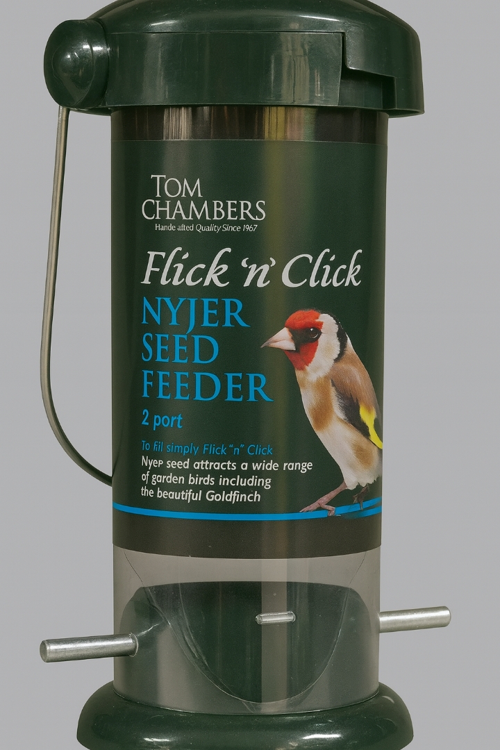 Flick 'n' Click Nyjer Seed Feeder