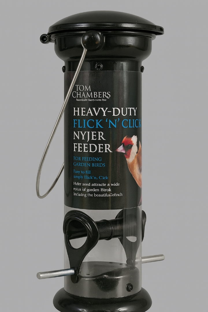 Heavy Duty Flick 'n' Click Nyjer Feeder