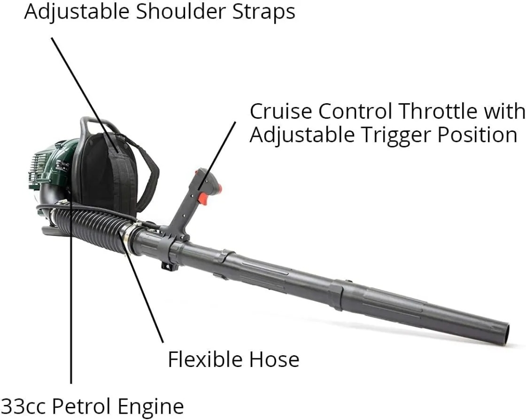 Webb Petrol Garden Blower and Vacuum