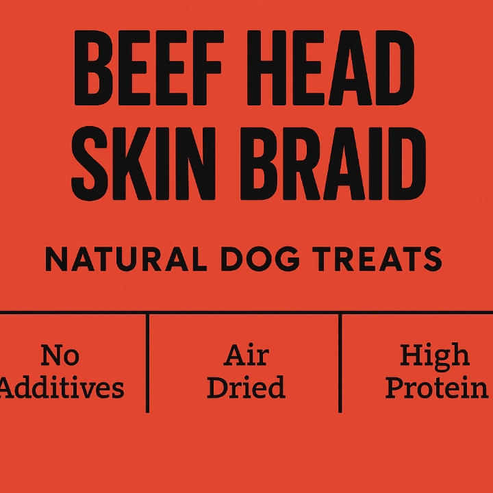 NAW Beef Head Skin Braid
