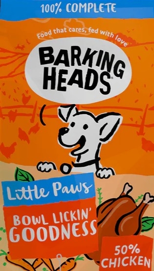 Barking Heads Little Paws Bowl Lickin Goodness