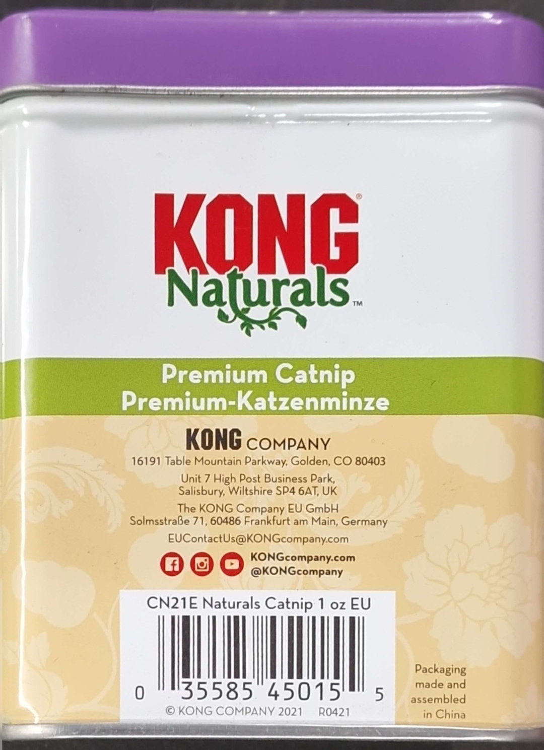Kong Naturals Premium Catnip