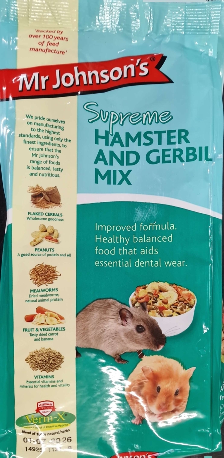 Mr Johnson's Supreme Hamster and Gerbil Mix