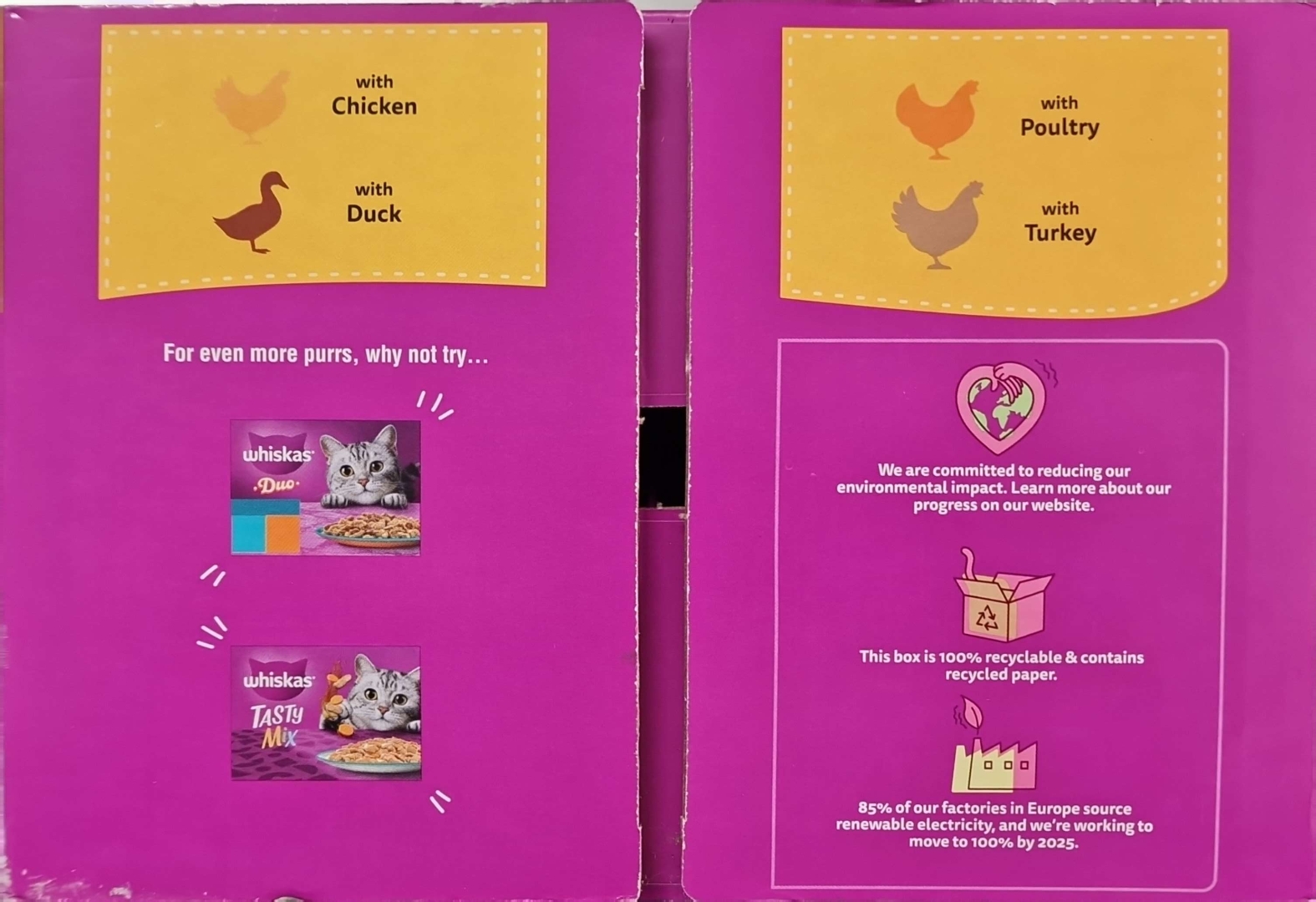 Whiskas 7+ Poultry Feasts in Jelly Pouches