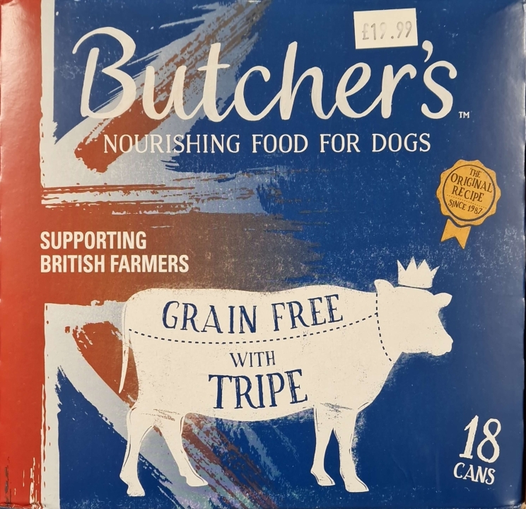 Butchers Grain Free with Tripe