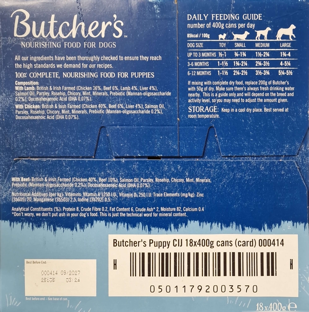 Butchers Puppy Perfect