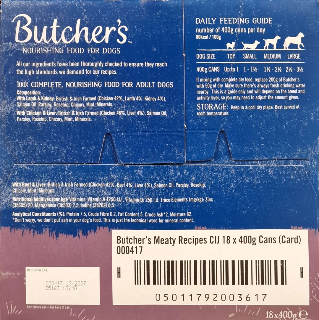 Butchers Grain Free Recipes in Jelly