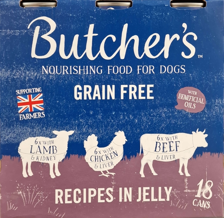 Butchers Grain Free Recipes in Jelly