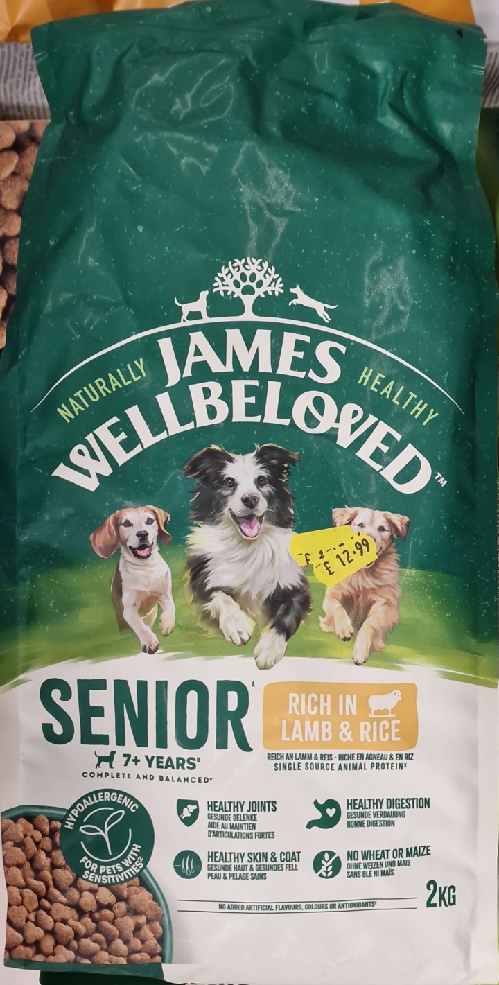 James Wellbeloved Senior Lamb and Rice