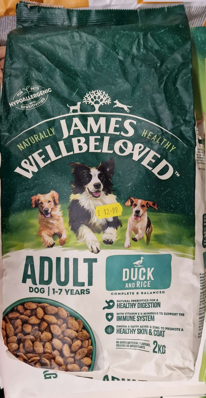 James Wellbeloved Adult Duck and Rice