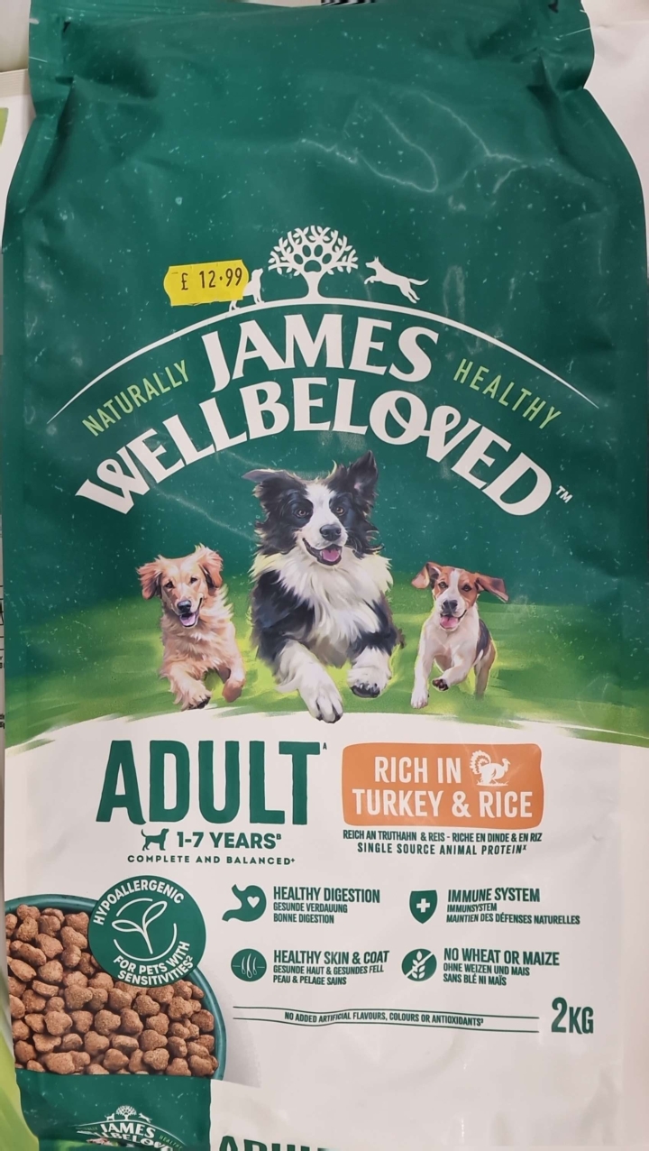 James Wellbeloved Adult Turkey and Rice