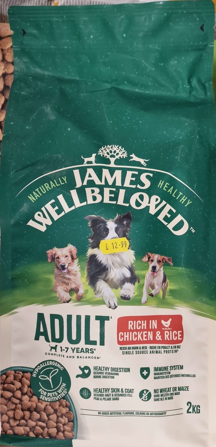 James Wellbeloved Adult Chicken and Rice