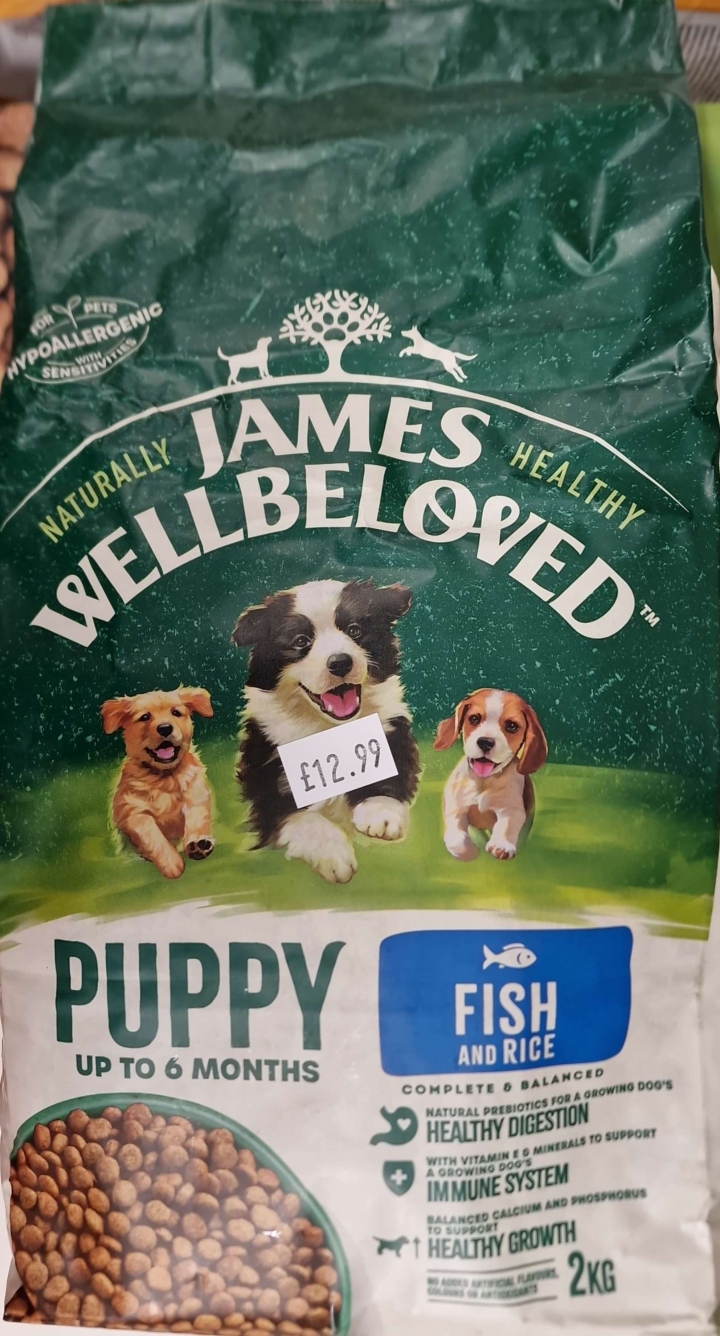James Wellbeloved Puppy Fish and Rice