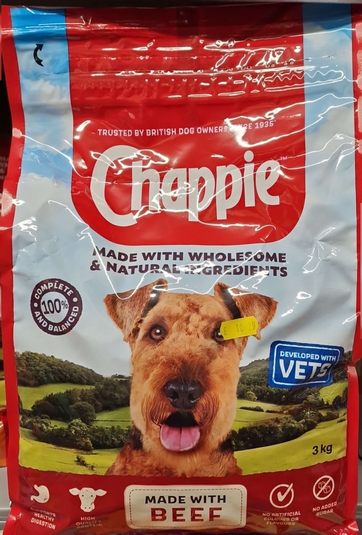 Chappie Complete Dry Dog Food with Beef