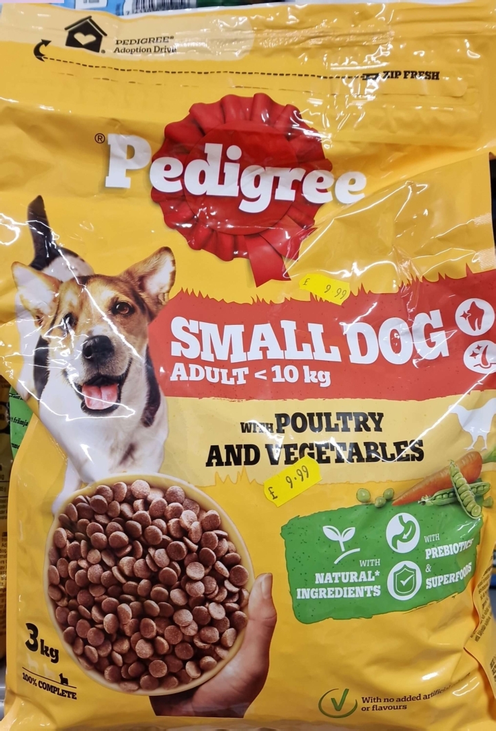 Pedigree Small Dog Adult Poultry and Vegetables