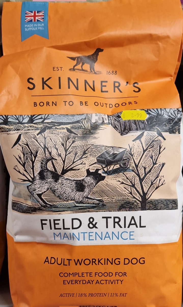 Skinners Field and Trial Maintenance Adult Working Dog