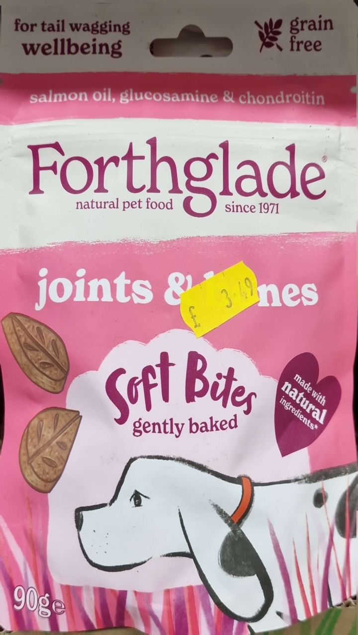 Forthglade Joints and Bones Soft Bites Salmon Oil with Glucosamine and Chondrotitin