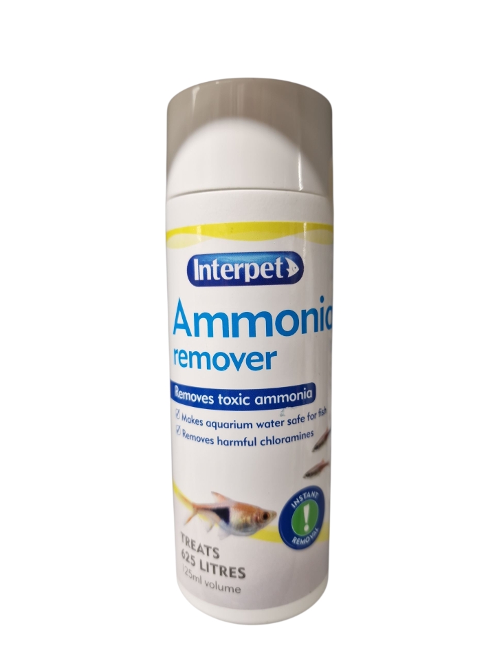 Interpet Ammonia Remover Removes Toxic Ammonia 125ml