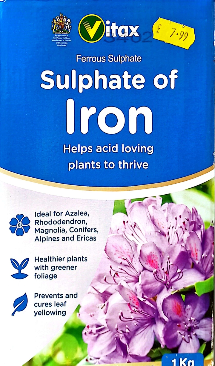 Vitax Sulphate of Iron 1kg