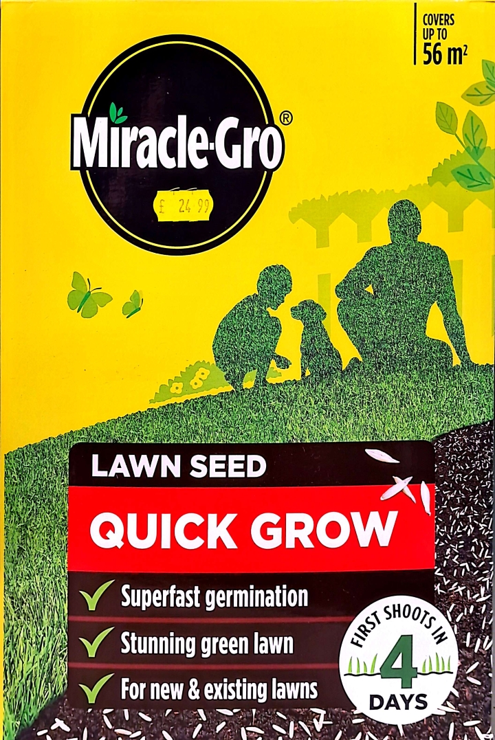 Miracle Gro Lawn Seed Quick Grow