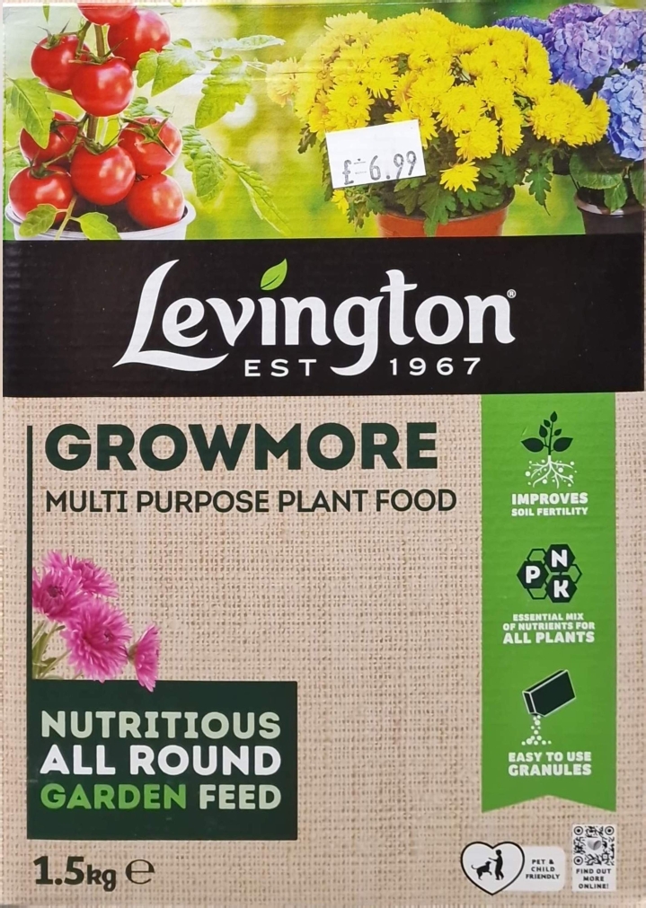 Levington Growmore Multi Purpose Plant Food