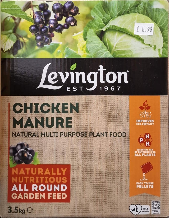 Levington Chicken Manure 3.5KG