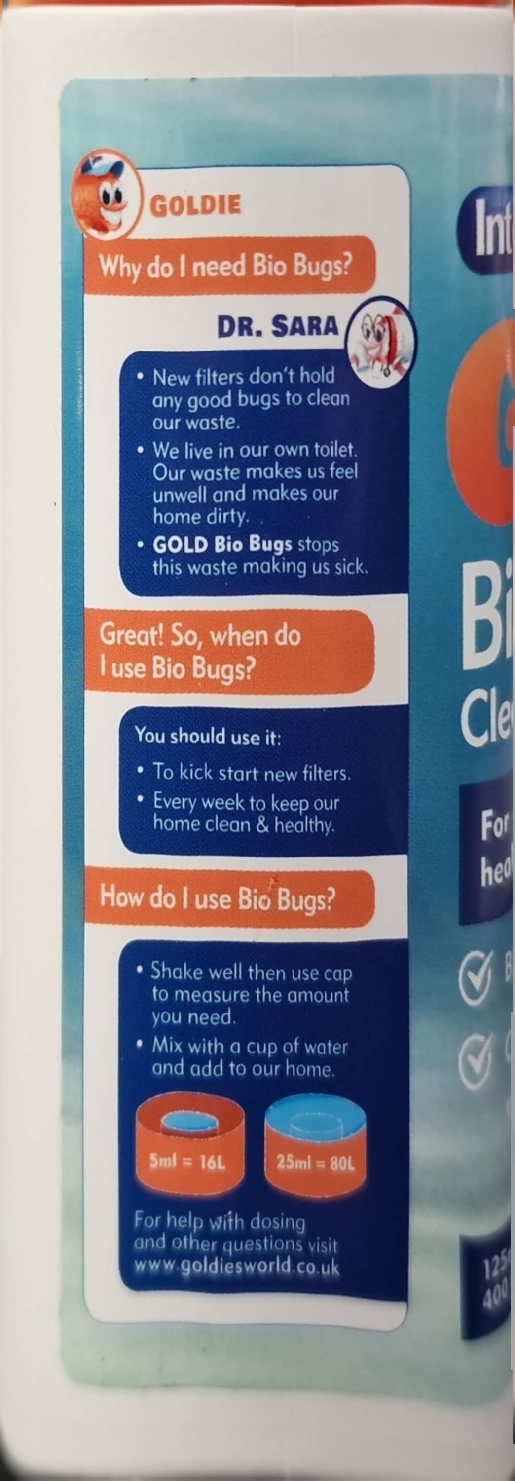 Interpet Gold Bio Bugs Cleaner