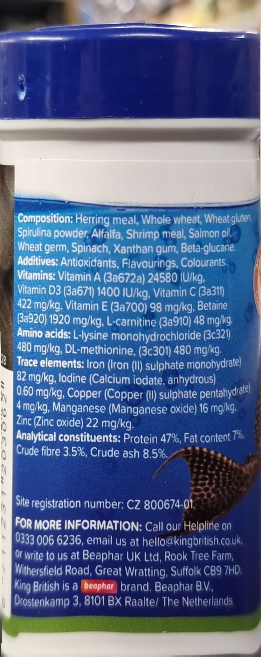 King British Algae Wafers