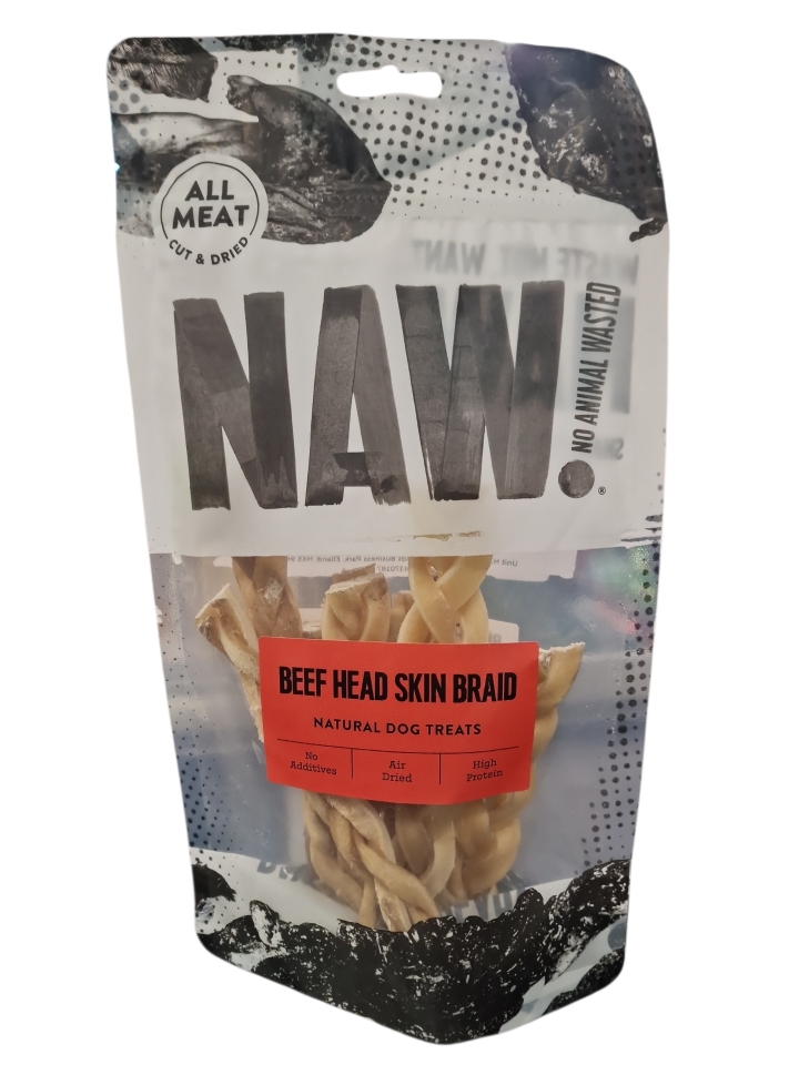 NAW Beef Head Skin Braid