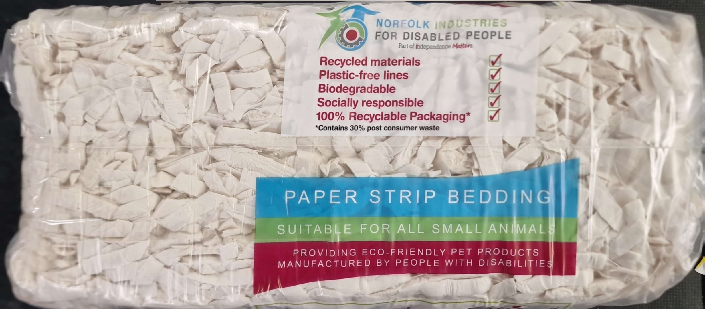 Paper Strip Bedding