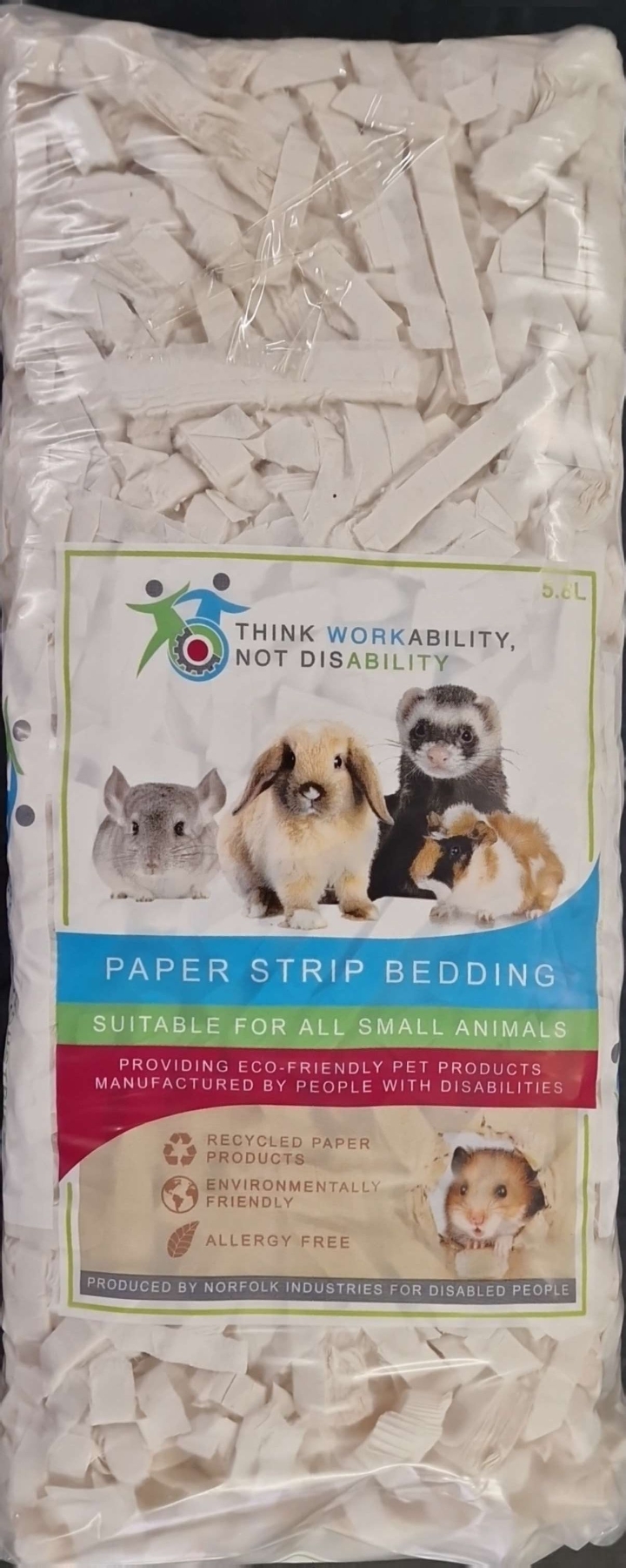Paper Strip Bedding