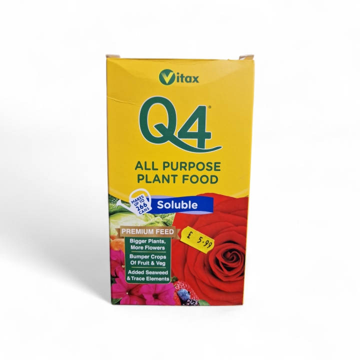 Vitax Q4 All Purpose Plant Food Soluble Premium Feed