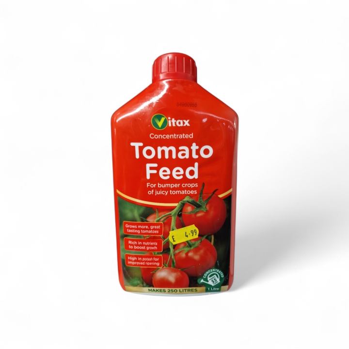 Vitax Concentrated Tomato Feed Liquid Fertiliser 1L