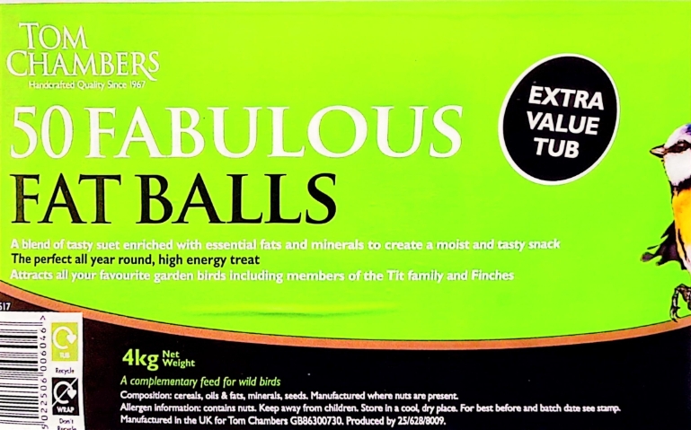 50 Fabulous Fat Balls Tub