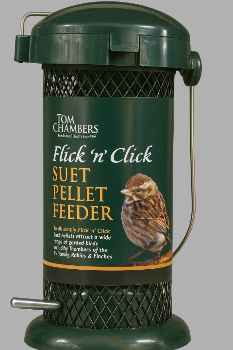 Flick 'n' Click Suet Pellet Feeder