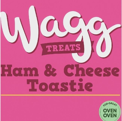 Wagg Treats Ham and Cheese Toastie