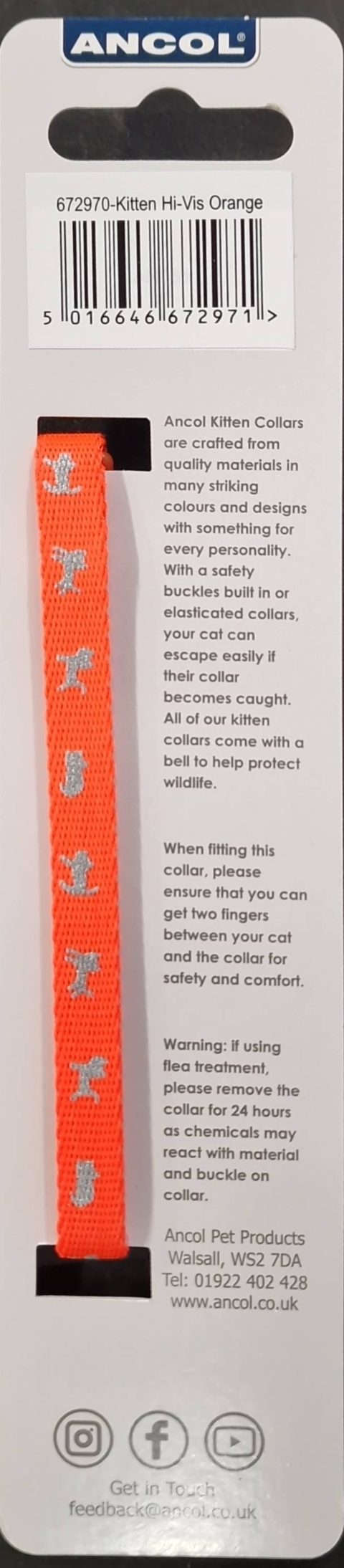 Ancol Kitten Collar