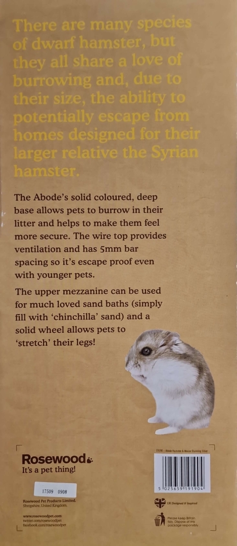 Rosewood Abode Hamster and Mouse