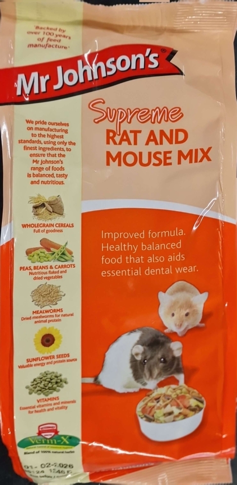 Mr Johnson's Supreme Rat and Mouse Mix