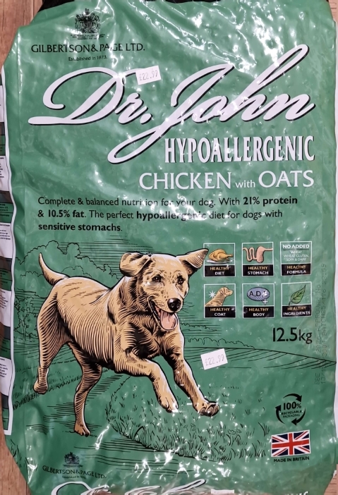 Dr John Hypoallergenic Chicken With Oats
