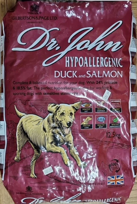 Dr John  Hypoallergenic Duck and Salmon