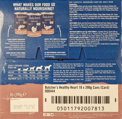 Butchers Grain Free Healthy Heart Variety Pack