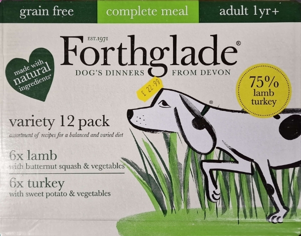 Forthglade Lamb and Turkey