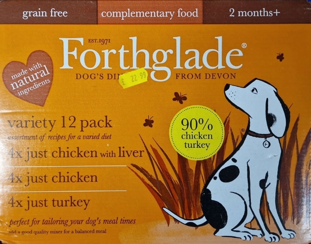 Forthglade Turkey and Chicken with Liver