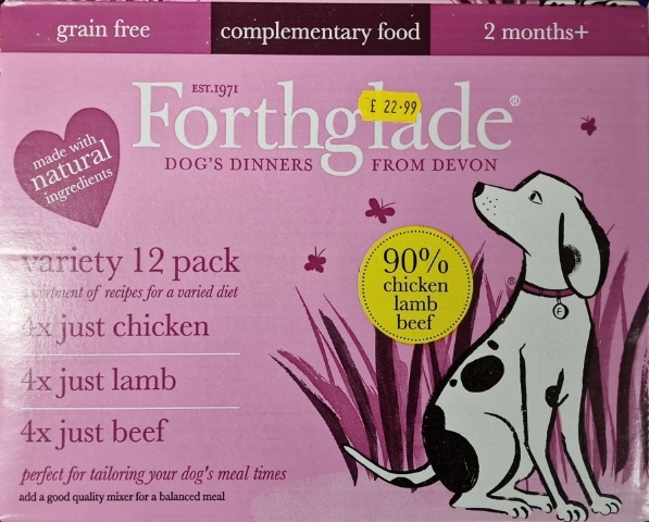 Forthglade Chicken with Lamb and Beef