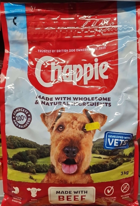 Chappie Complete Dry Dog Food with Beef