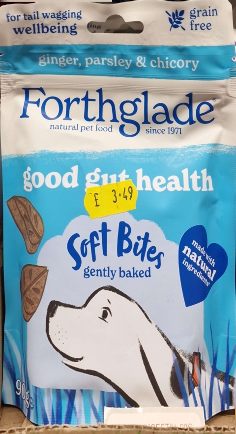 Forthglade Soft Bites Good Gut Health Ginger with Parsley and Chicory