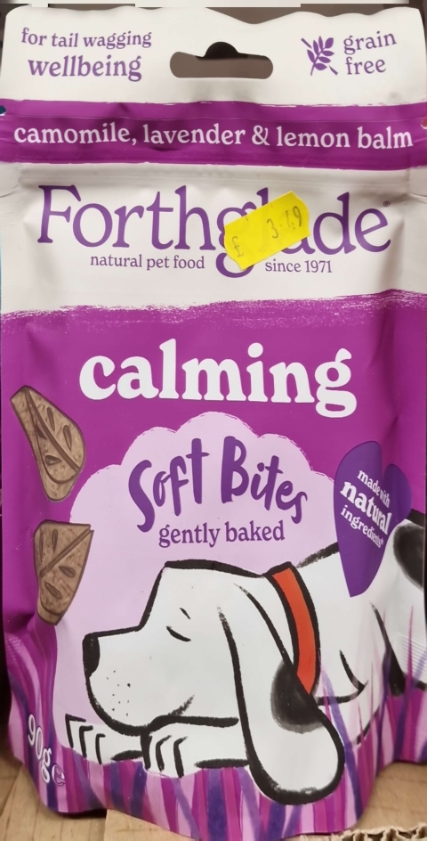 Forthglade Calming Soft Bites Camomile with Lavender and Lemon Balm
