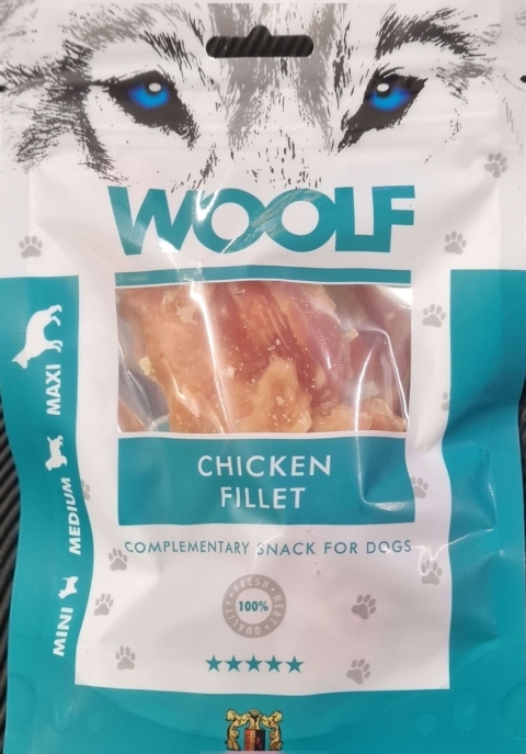 Woolf Chicken Fillet Natural Dog Treats