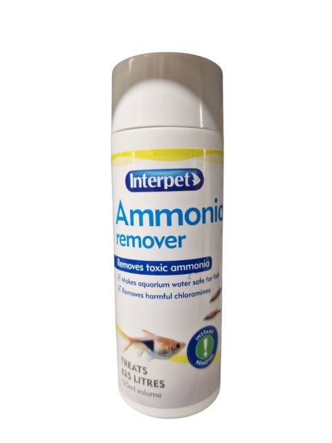 Interpet Ammonia Remover Removes Toxic Ammonia 125ml